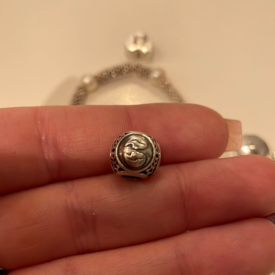 Genuine Pandora Sparkling Gemini Horoscope