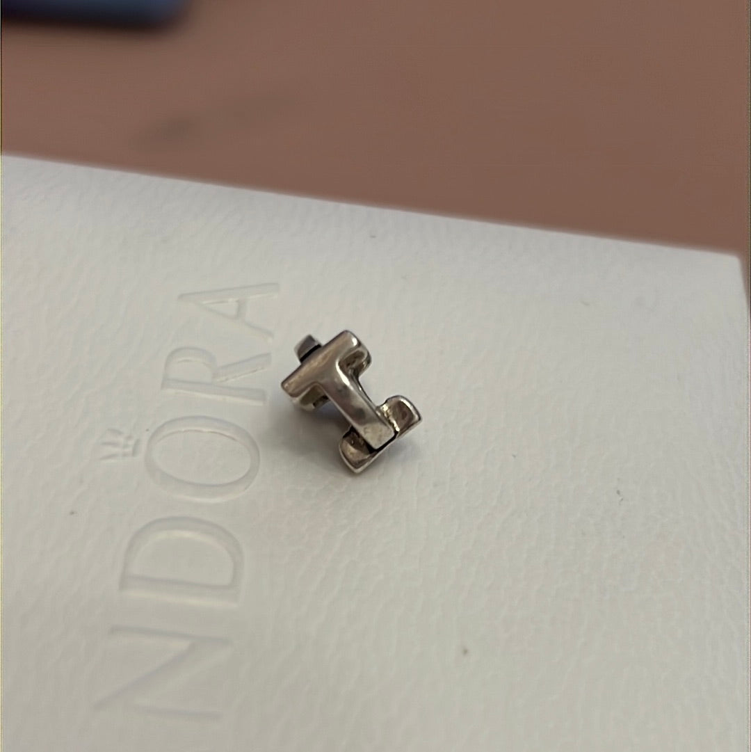 Genuine Chamilia Letter T Spacer Charm