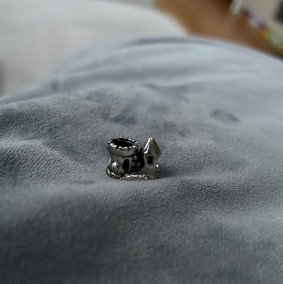 Genuine Chamilia Sandcastle Beach Travel Charm Holiday RARE