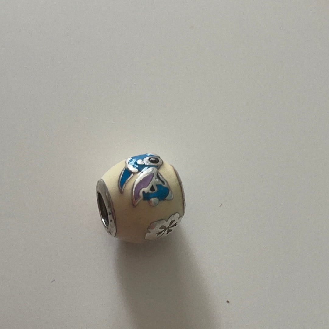 Genuine Pandora Disney Lilo and Stitch Charm Enamel Ball Ohana