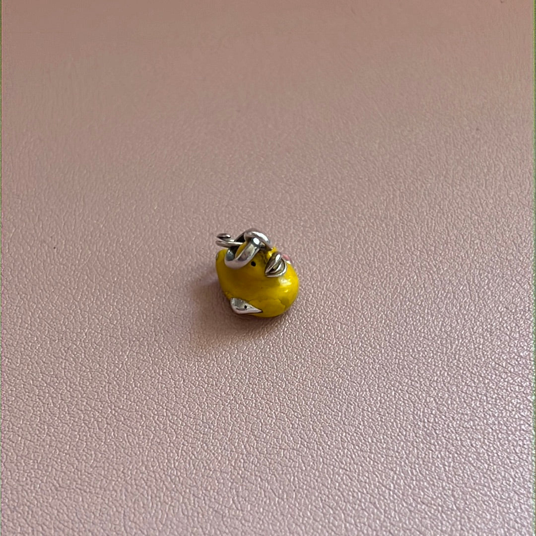 Genuine Links of London Enamel Duck Animal Charm