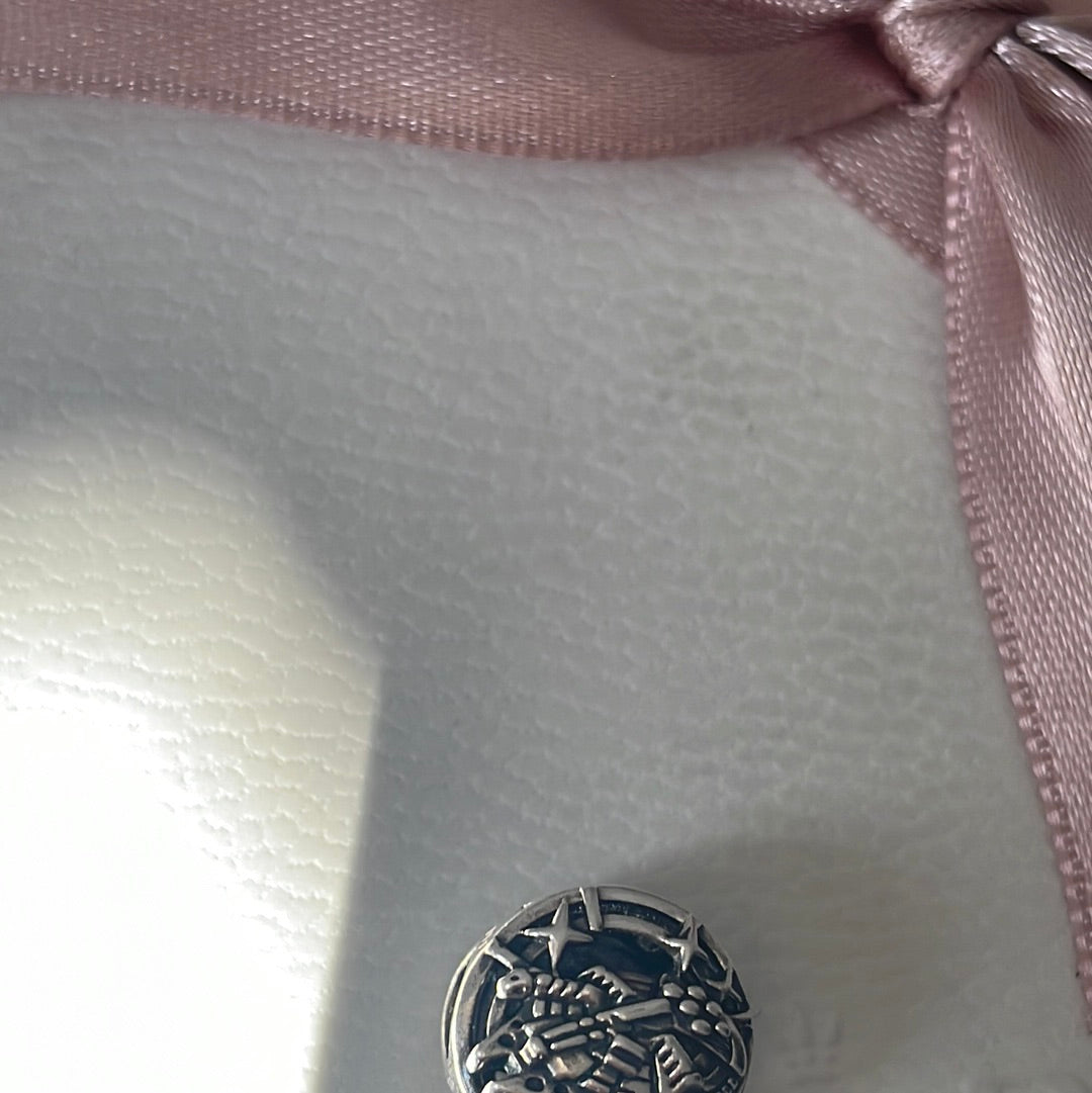 Genuine Pandora Disney Star Wars Leïla and Hans Solo I LOVE YOU Open Work Charm