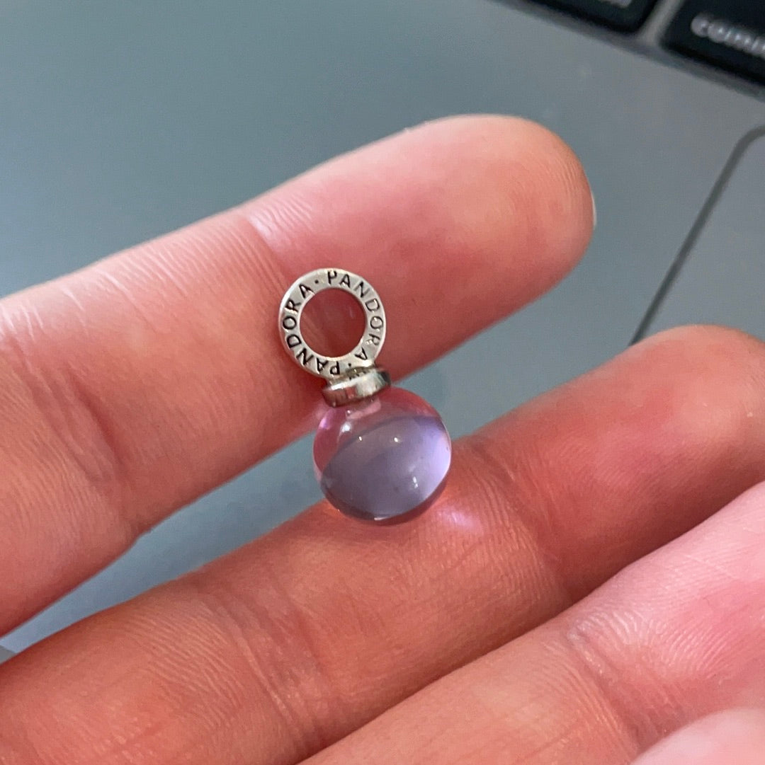 Genuine Pandora Pink Stone Love Potion Dangle