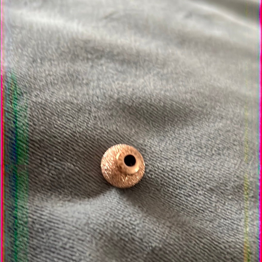 Genuine Pandora Essence Rose Gold Happiness Textured Charm