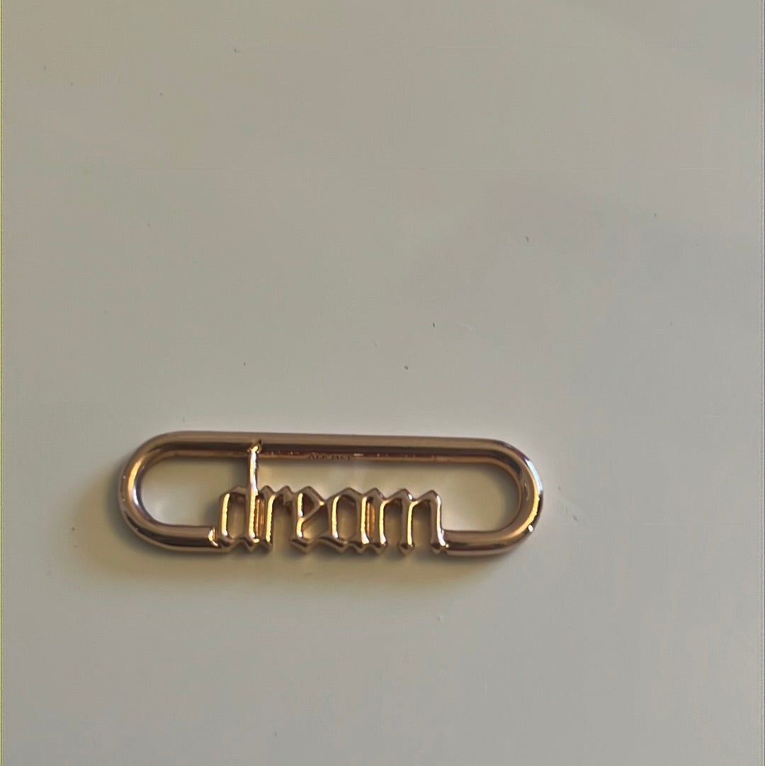 Genuine Pandora Me Essence Rose Gold “Dream” Word Link