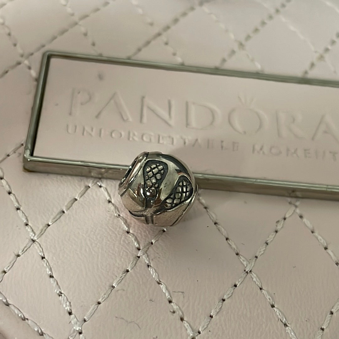 Genuine Pandora Lacrosse Charm HTF Rare
