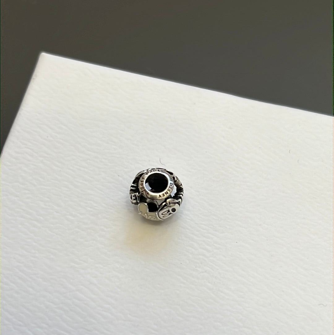 Genuine Pandora Disney Parks Enamel Chef Mickey Mouse Enamel Charm RARE