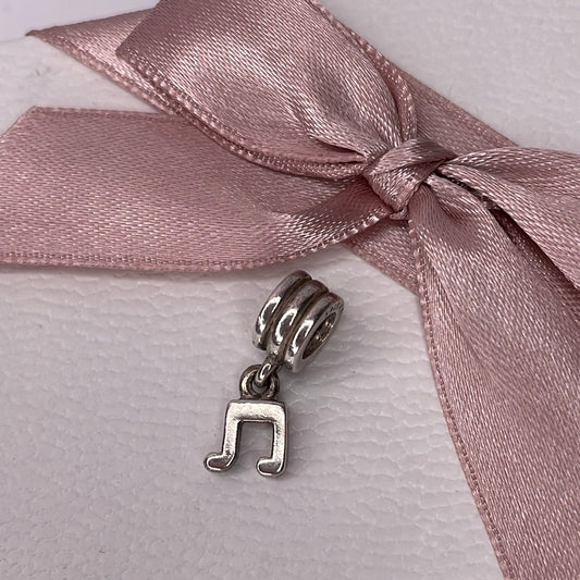 Genuine Pandora Musical Note Music Lover Dangle Charm
