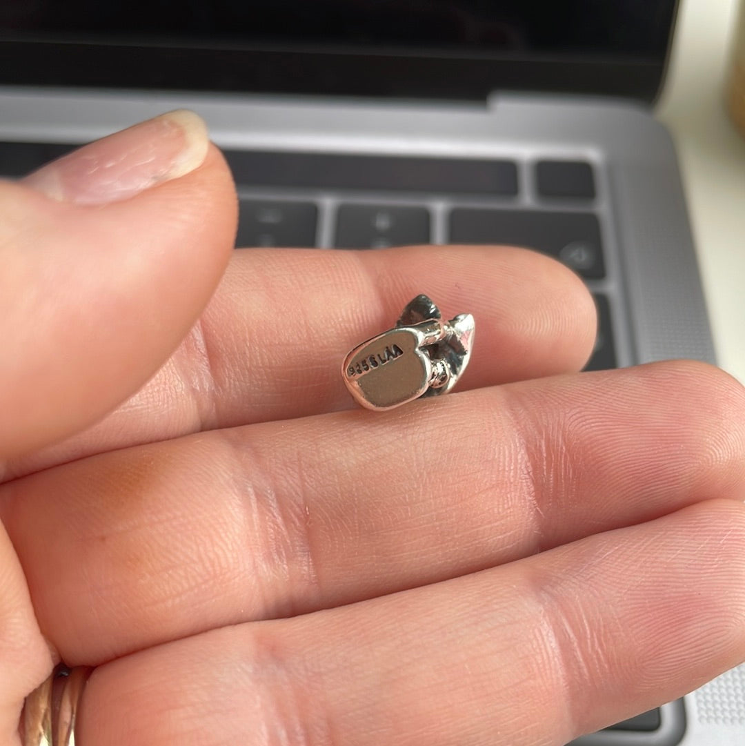 Genuine Trollbeads Duck Duckling Under a Lear Charm