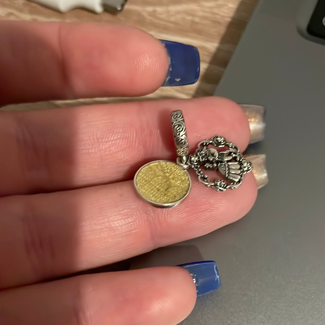 Genuine Pandora Disney Beauty and the Beast Dance Charm