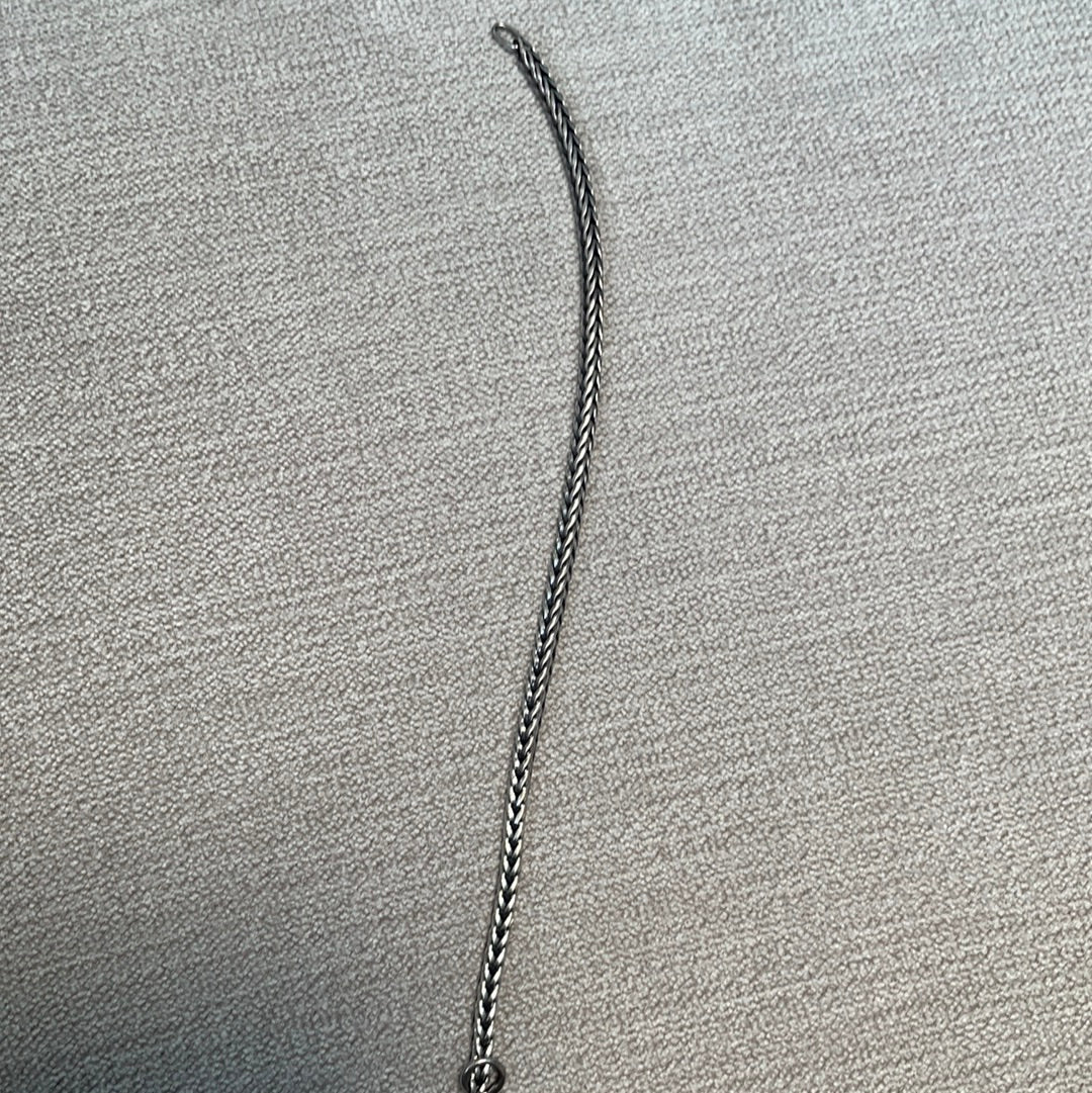 Genuine Trollbeads Bracelet ON ITS OWN (JUST THE CHAIN) 17cm