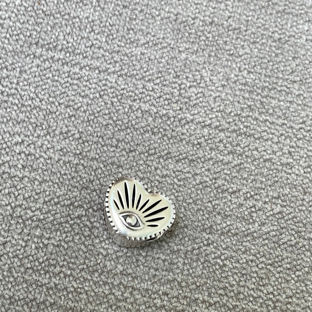 Genuine Pandora Protective Lucky Protection Evil Eye Heart RARE