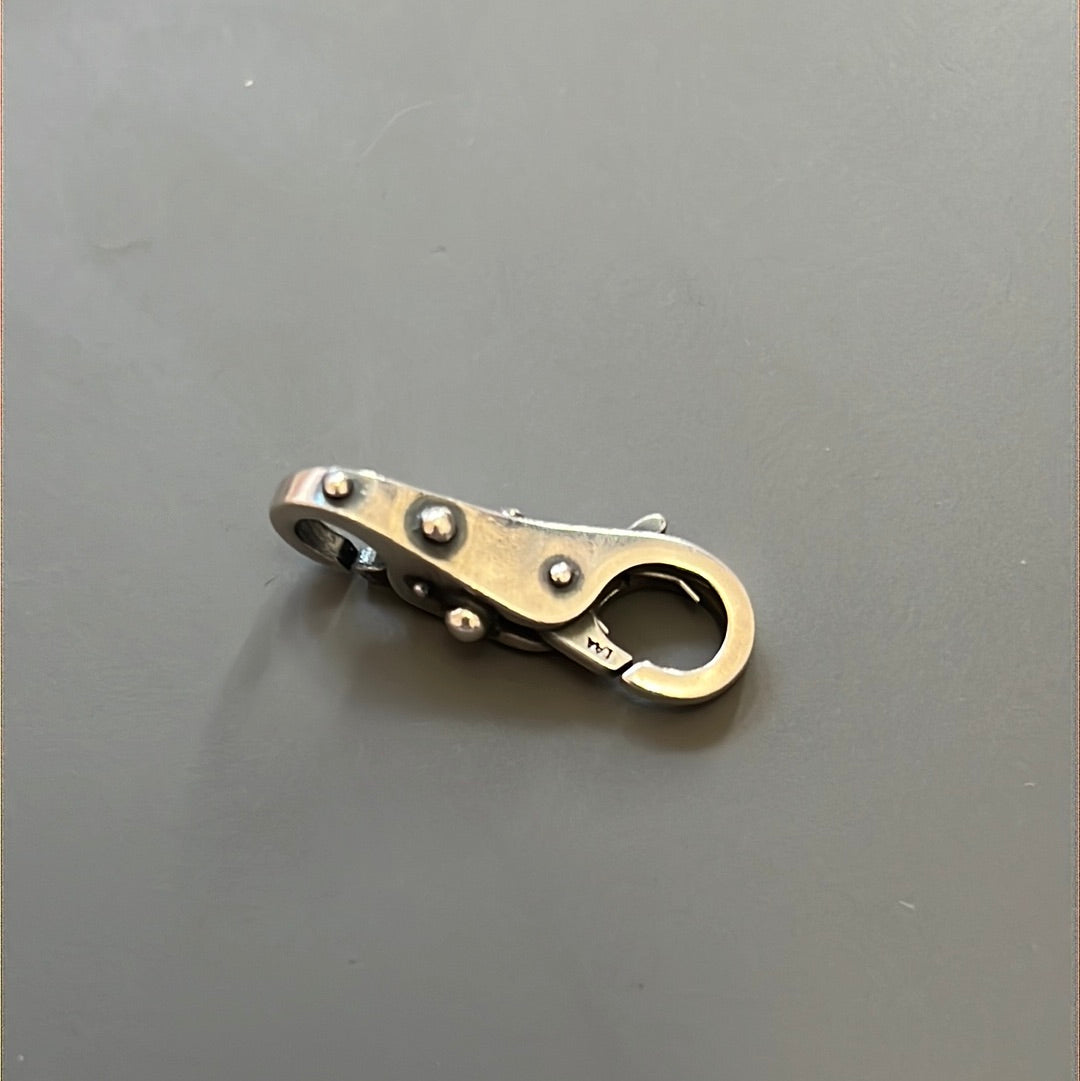 Genuine Trollbeads Dotted Lock of Widsom Clip