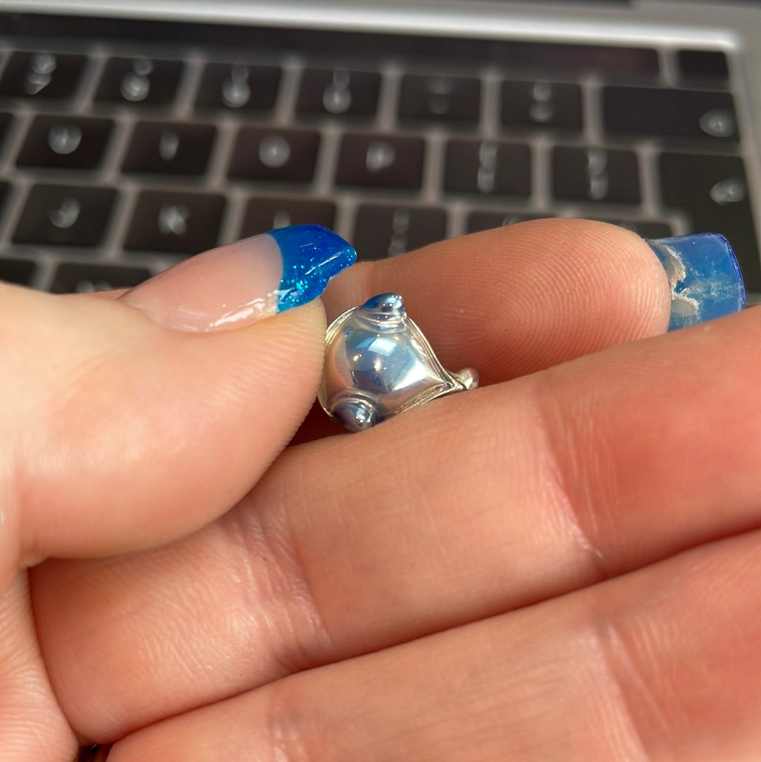 Genuine Pandora Narwhal Whale Enamel Summer Blue Charm
