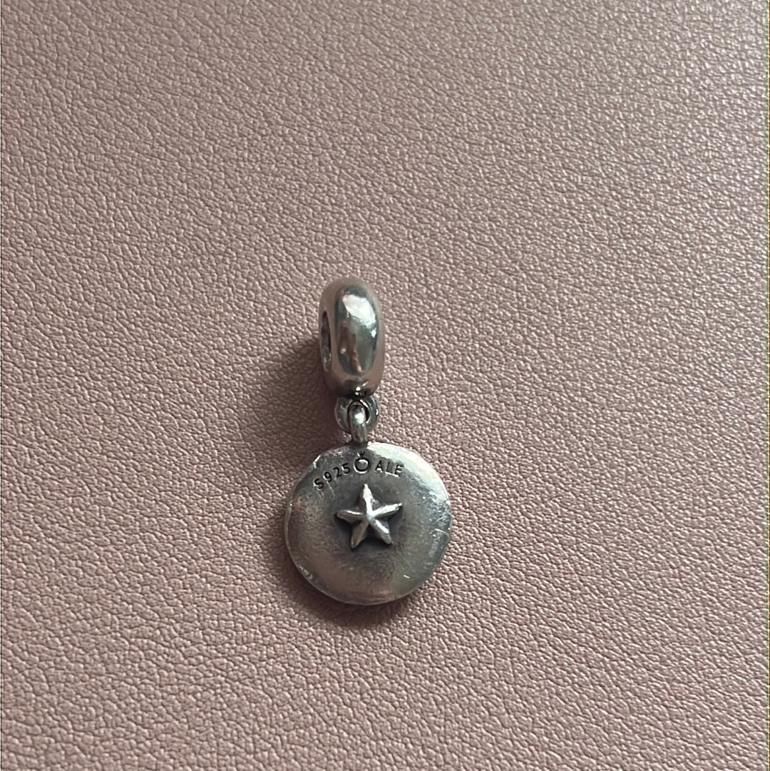 Genuine Pandora Rare Horoscope Sheep Year of the Ram Dangle Charm