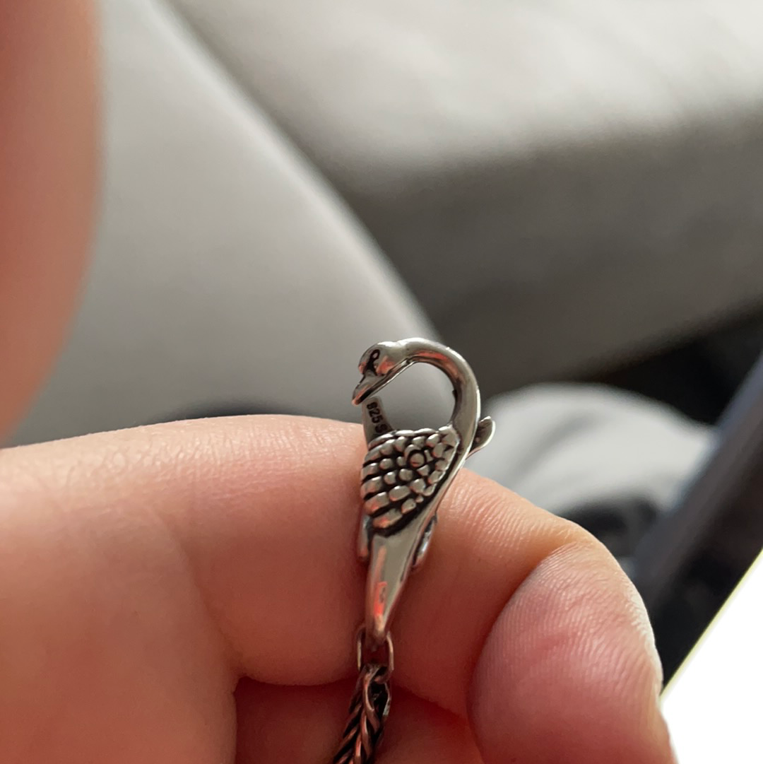 Genuine Trollbeads Swan Lock