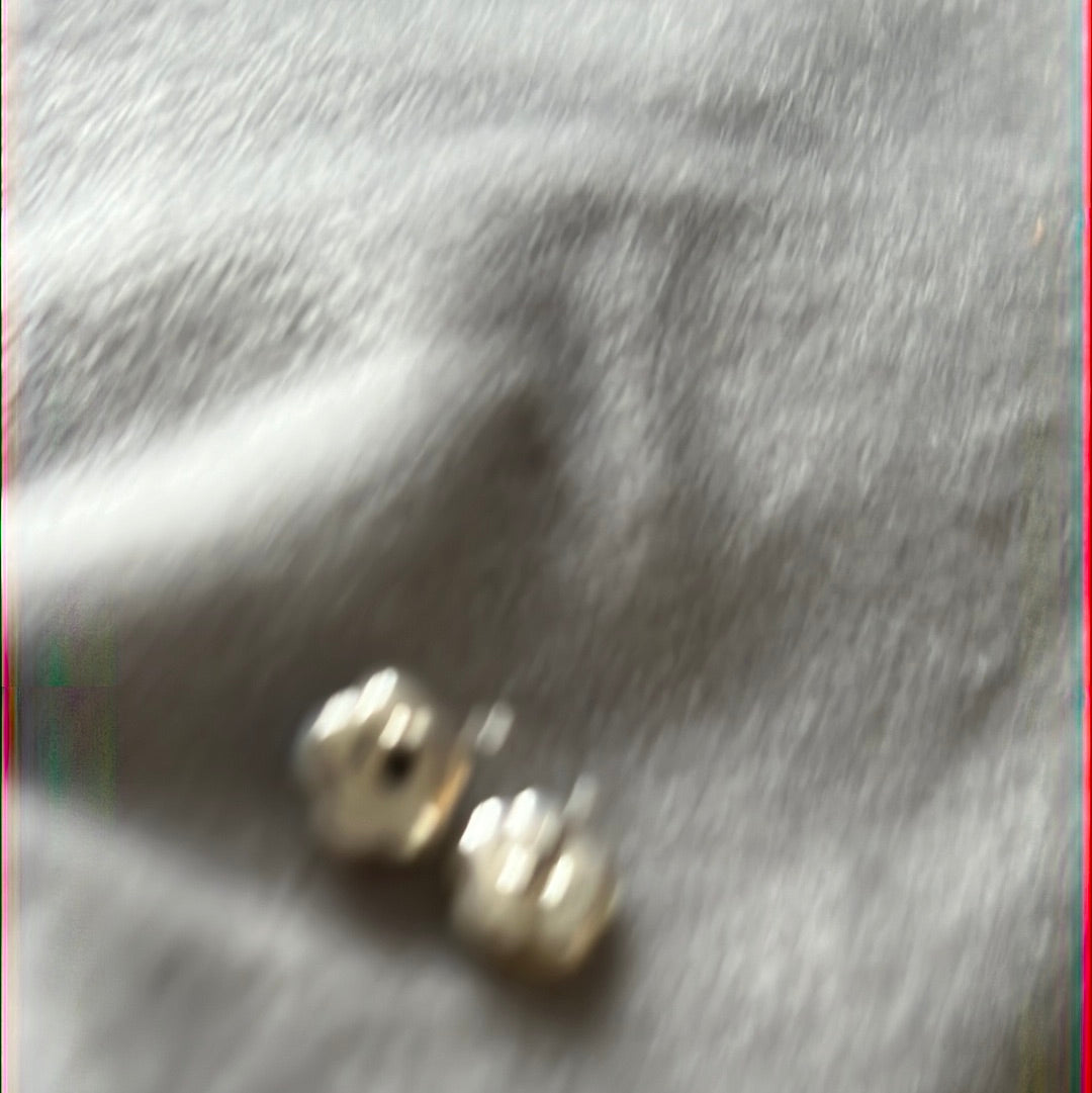 Genuine Pandora Luminous Pearl Flower Earrings