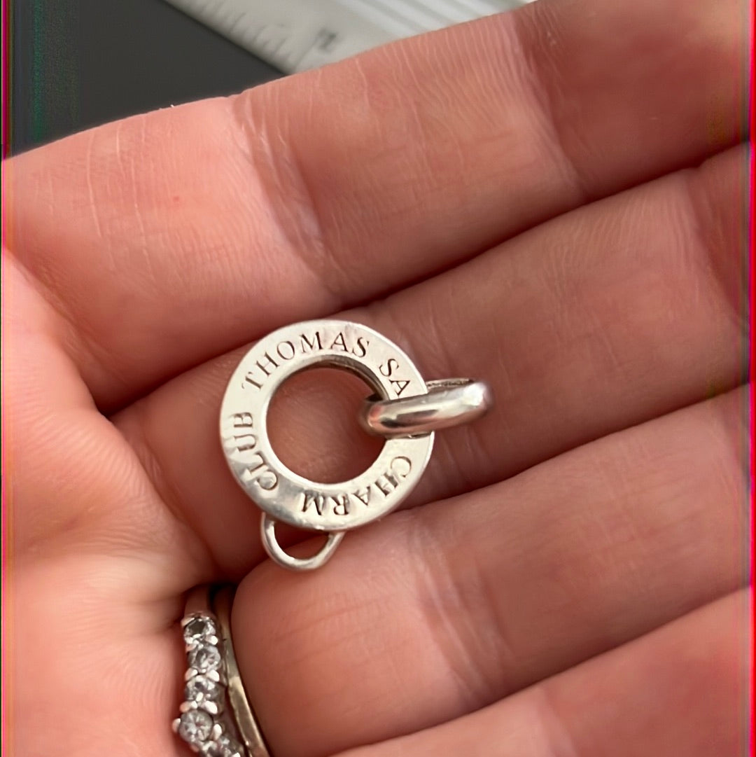 Thomas Sabo Sterling Silver Clip Holder for Necklace Chain