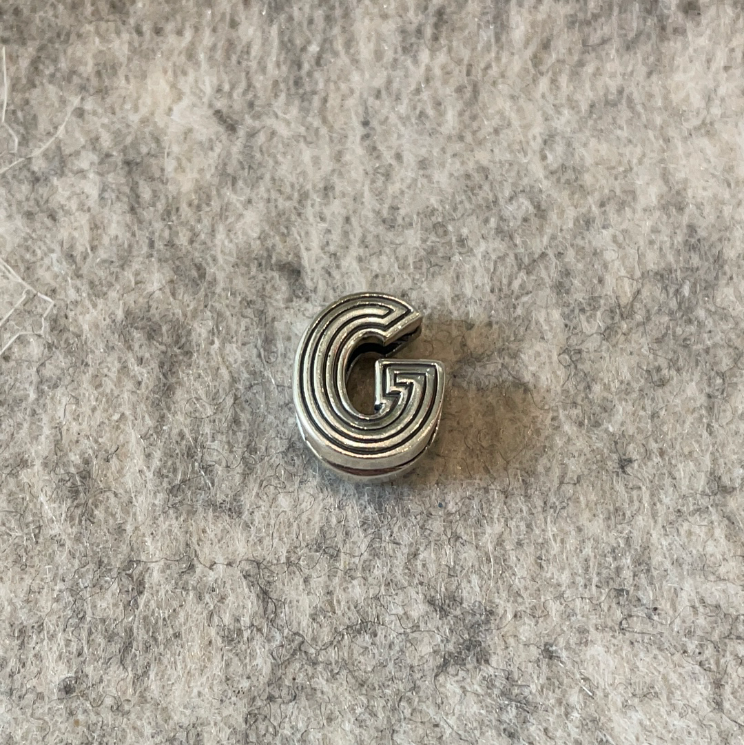 Genuine Pandora Reflexions G Letter Clip