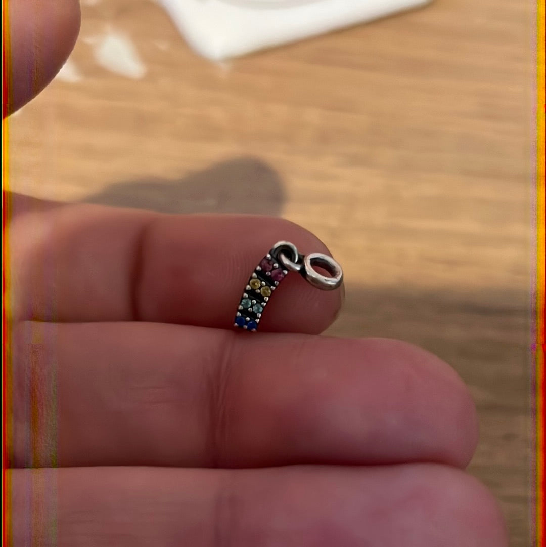 Genuine Pandora Me Essence Rainbow Gay Pride LGBT Charm