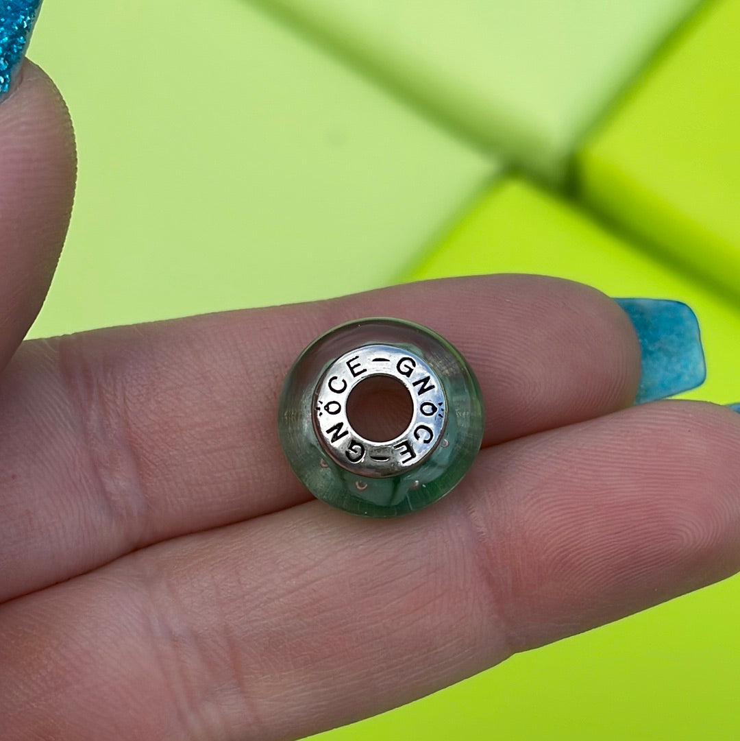 Genuine Gnoce Green Bubble Charm BN