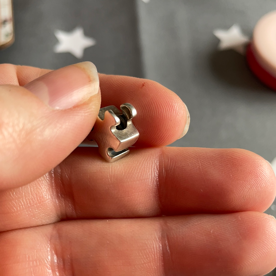 Genuine Chamilia Jigsaw Piece Autism Awareness Charm