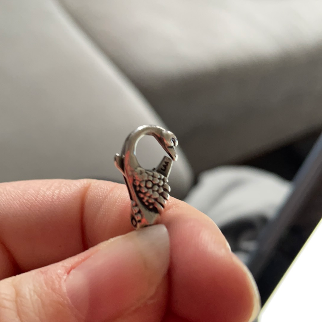 Genuine Trollbeads Swan Lock