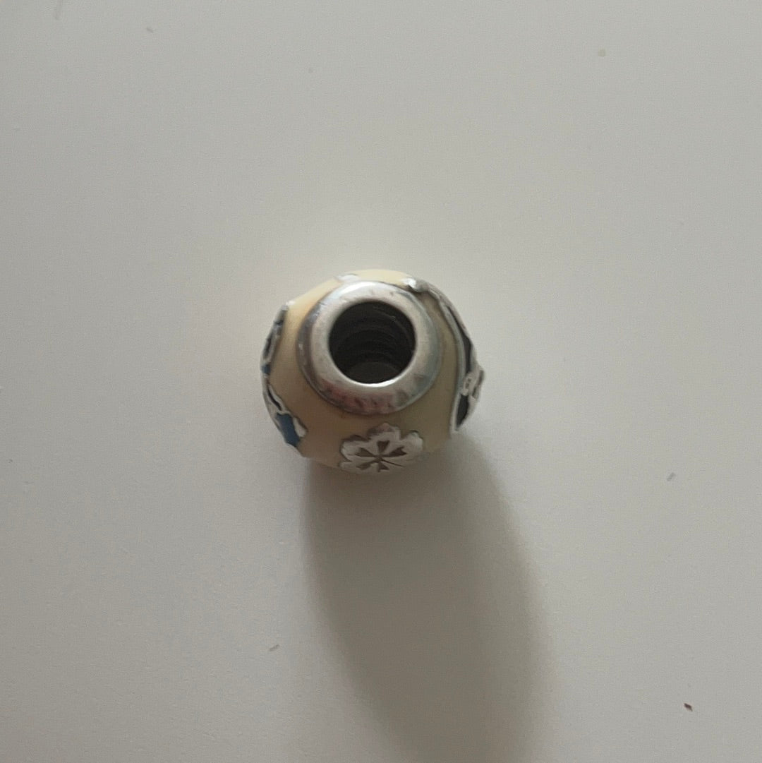 Genuine Pandora Disney Lilo and Stitch Charm Enamel Ball Ohana