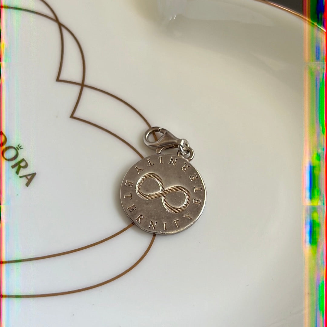 Thomas Sabo Sterling Silver Eternity Infinity Large Dangle Clip Charm