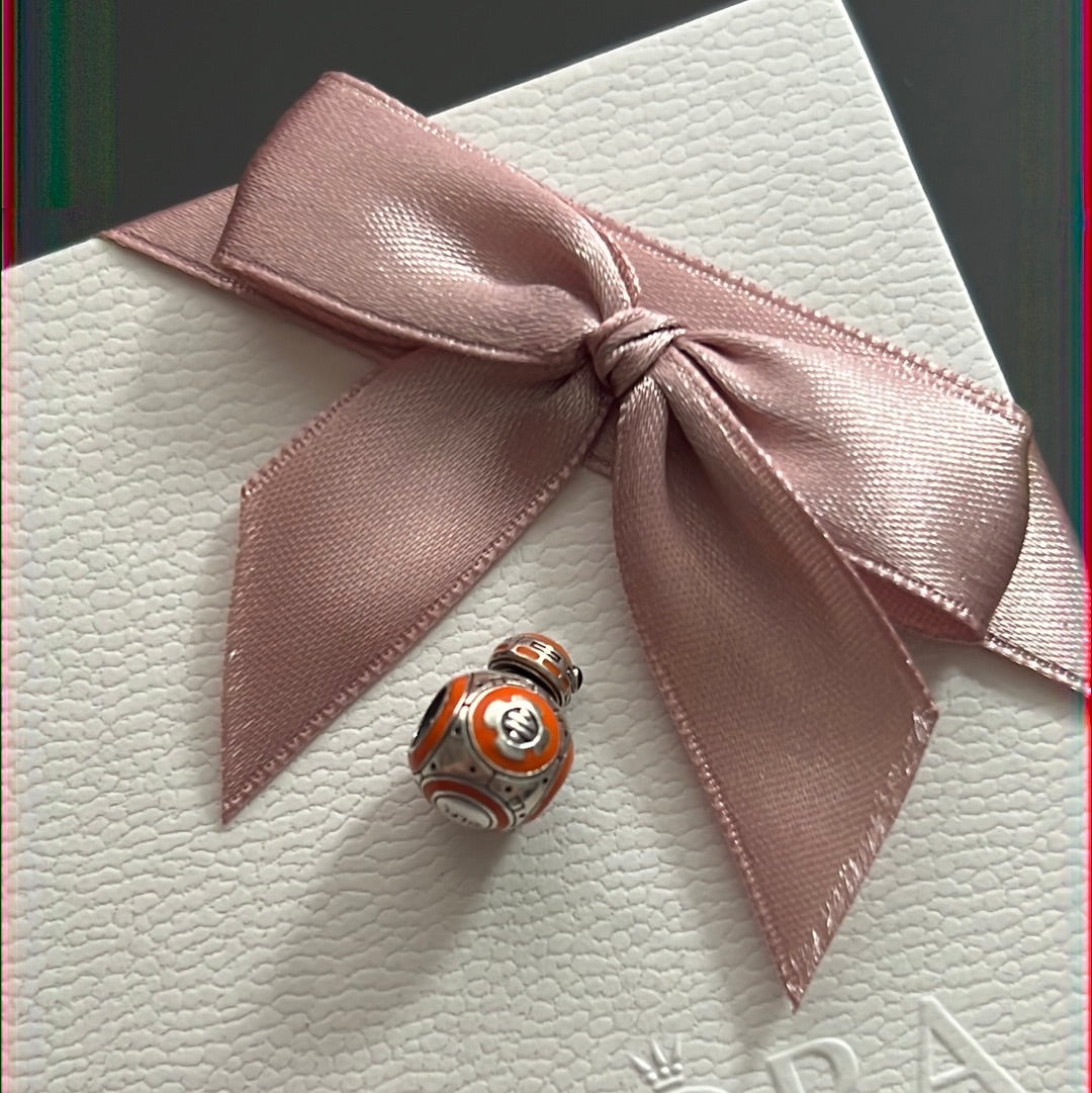 Genuine Pandora X Star Wars BB8 Enamel Robot Charm