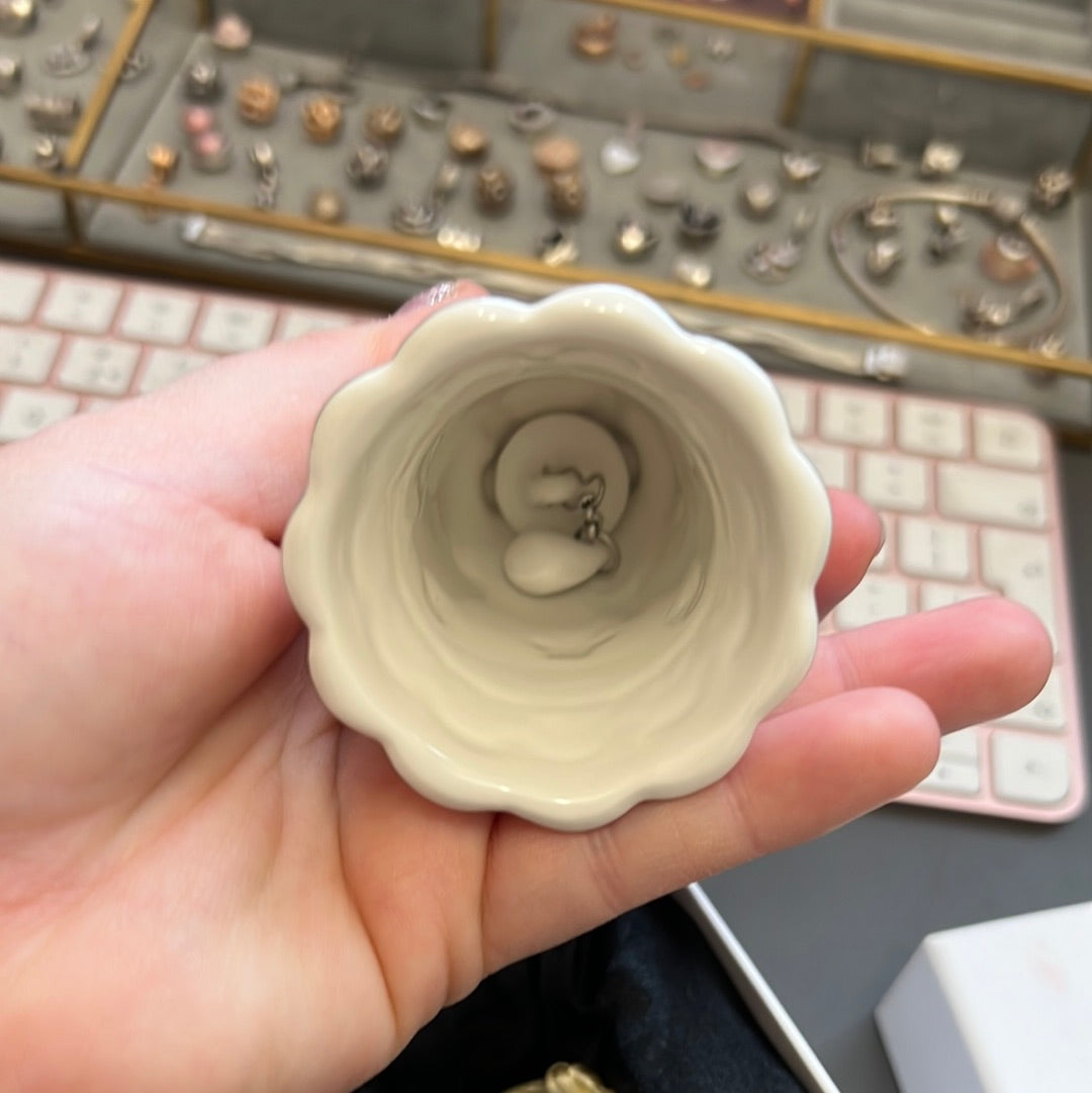 Genuine Pandora Christmas Porcelain 2017 Bell Club Bauble