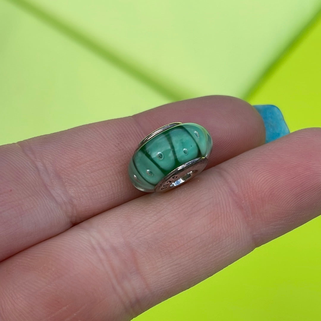 Genuine Gnoce Green Bubble Charm BN
