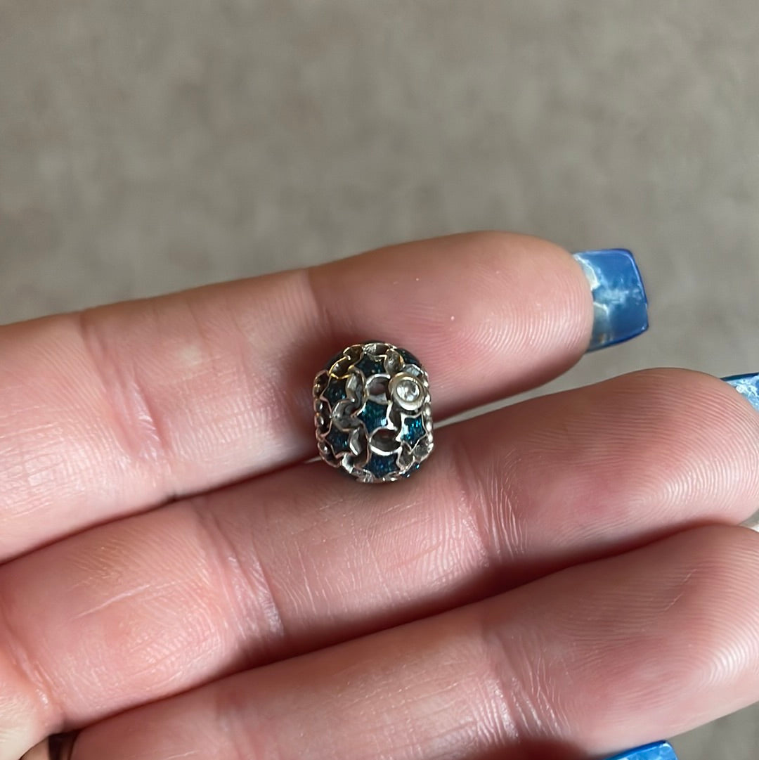 Copy of Pandora Illuminating Stars Sky Two Tone Gold Star Charm Openwork