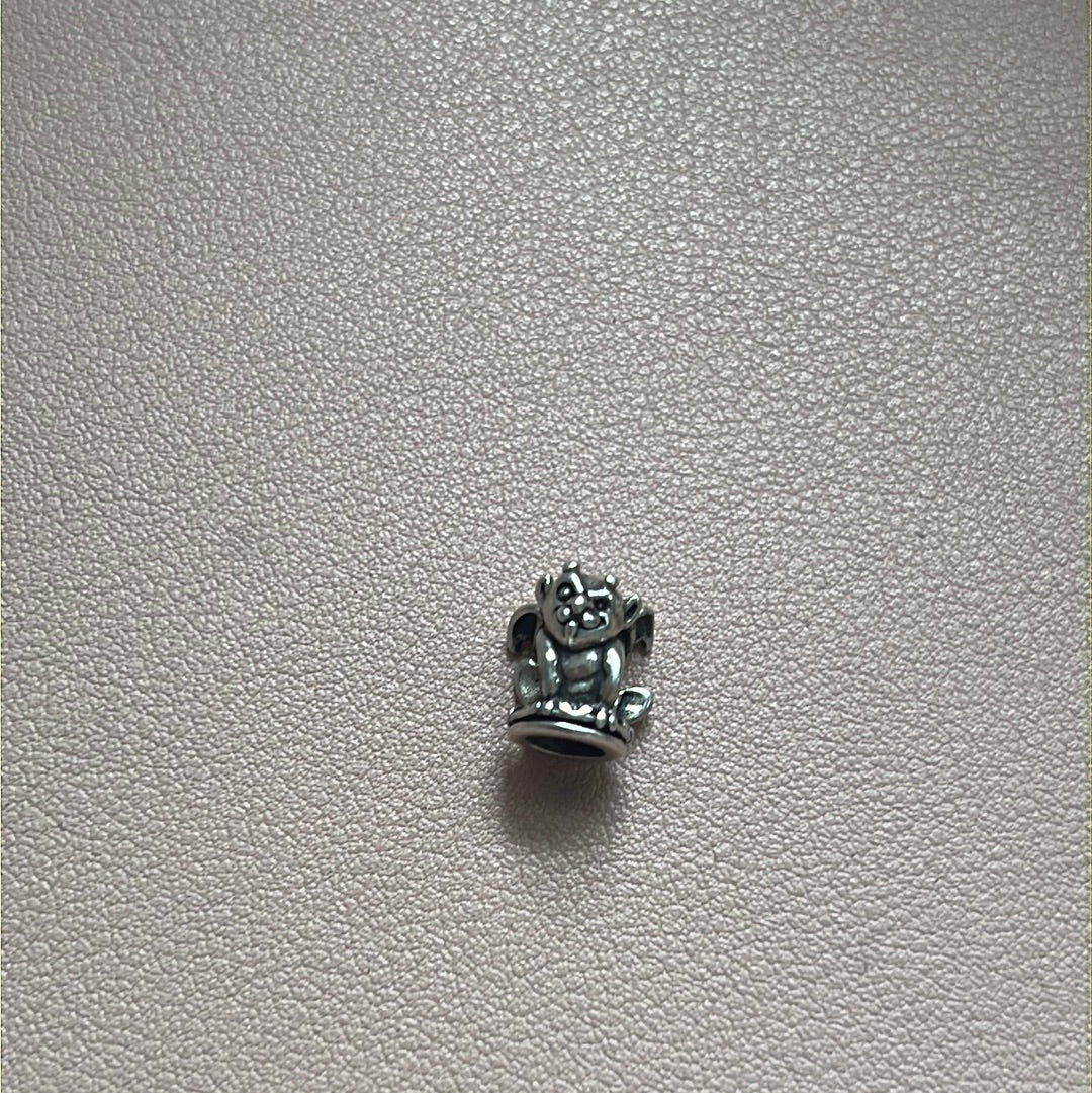 Genuine Chamilia RARE Gargoyle Halloween Charm