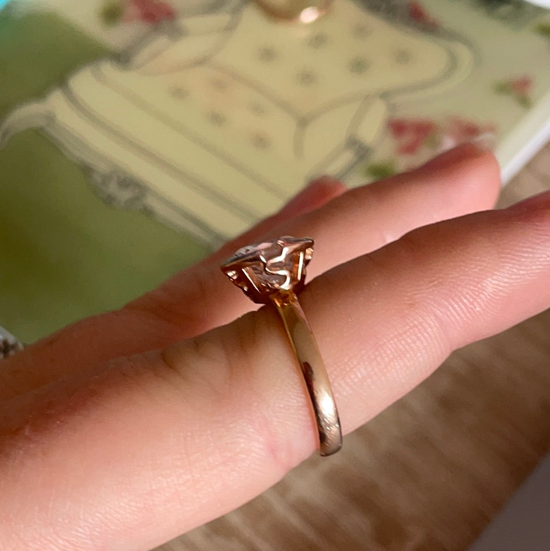 Thomas Sabo Rose Gold Clear Stone CZ Eternity Ring Size 54 VARIOUS STYLES