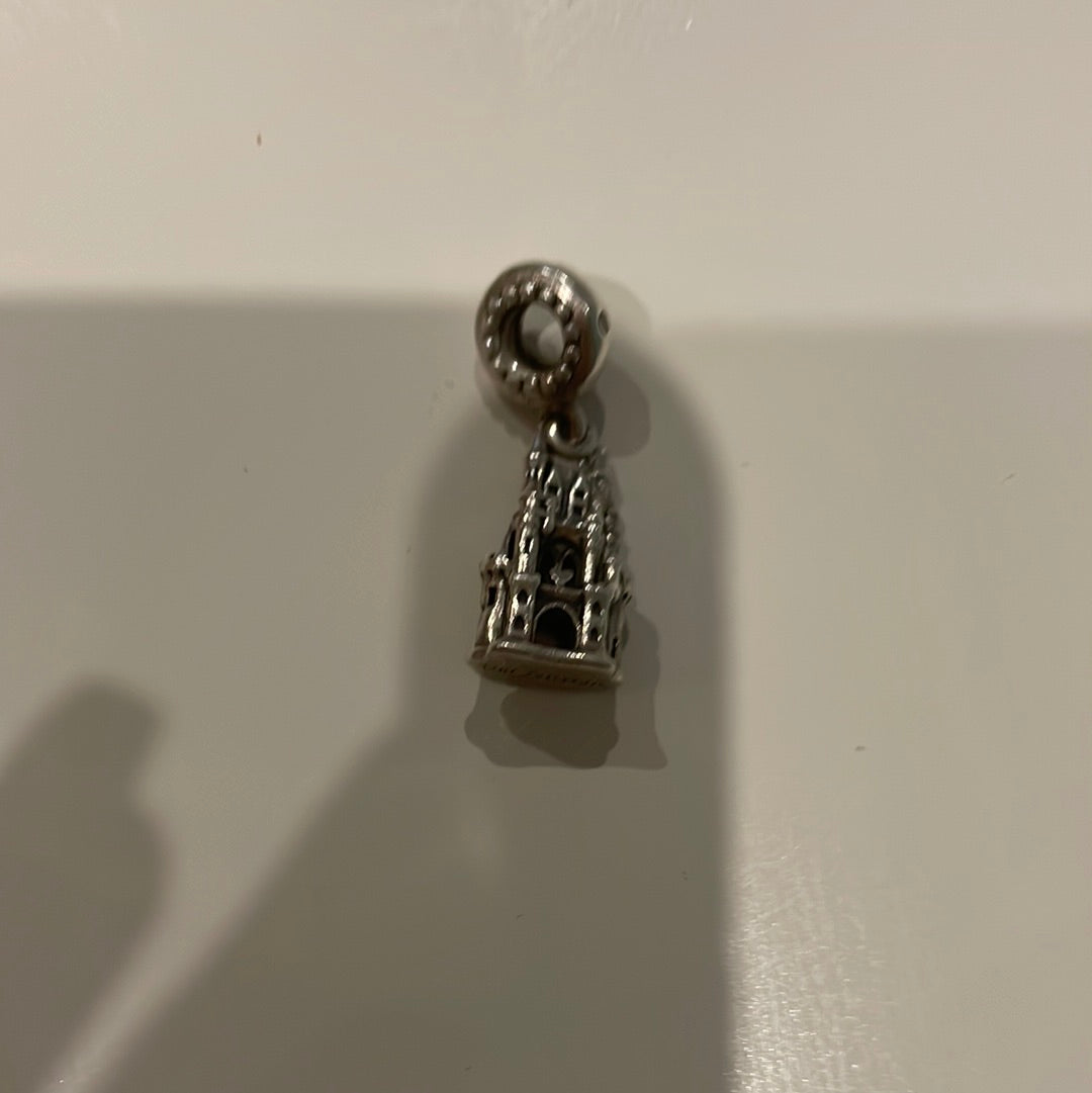 Genuine Pandora Disney 'Our Fairytale' Castle Dangle Charm