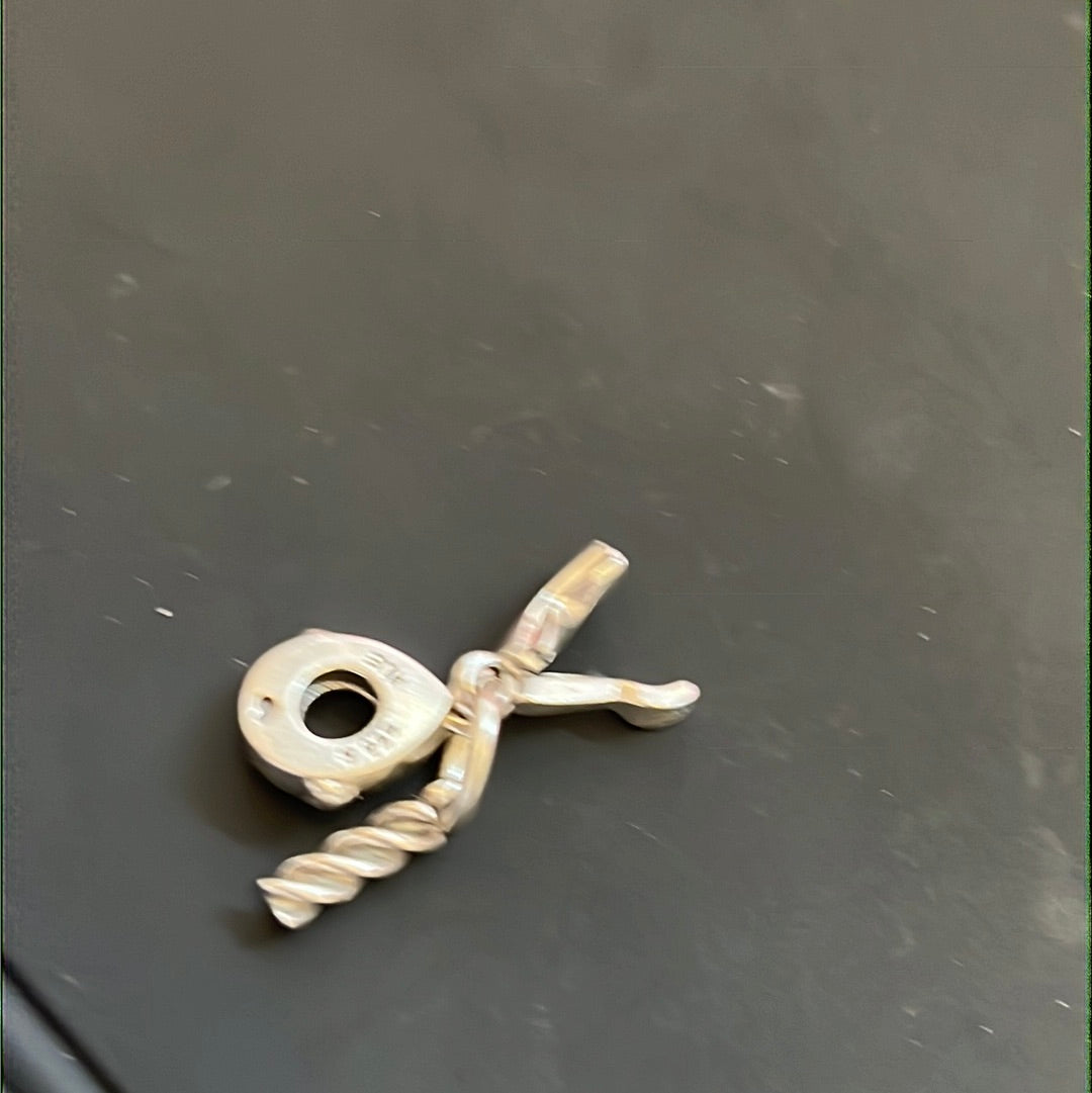 Genuine Pandora Pasta and Fork Italian Food Dangle Charm