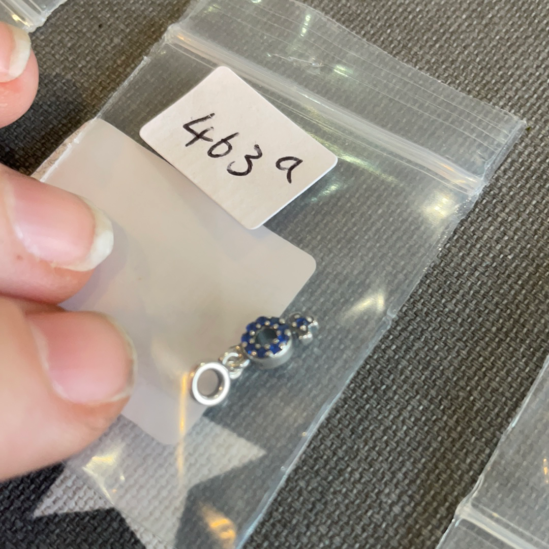 Genuine Pandora Me Essence Blue Pave My Girl Pride Gay LGBT Charm BRAND NEW