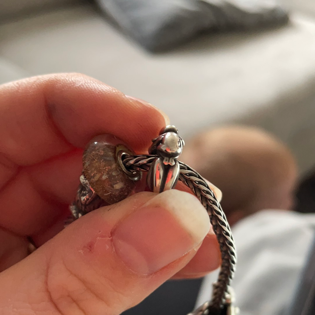 Genuine Trollbeads Maternal Love Mother and Child  Charm