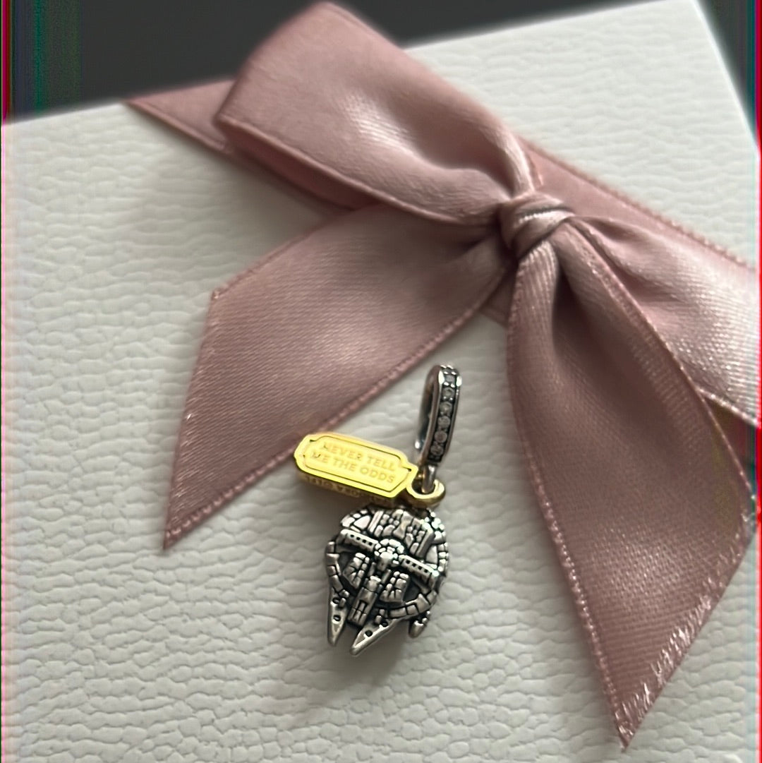Genuine Pandora Disney Star Wars Millennium Falcom Charm