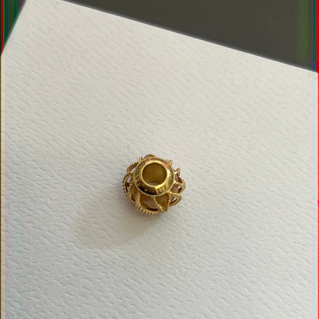 Genuine Pandora Shine Gold Intertwining Radiance Charm