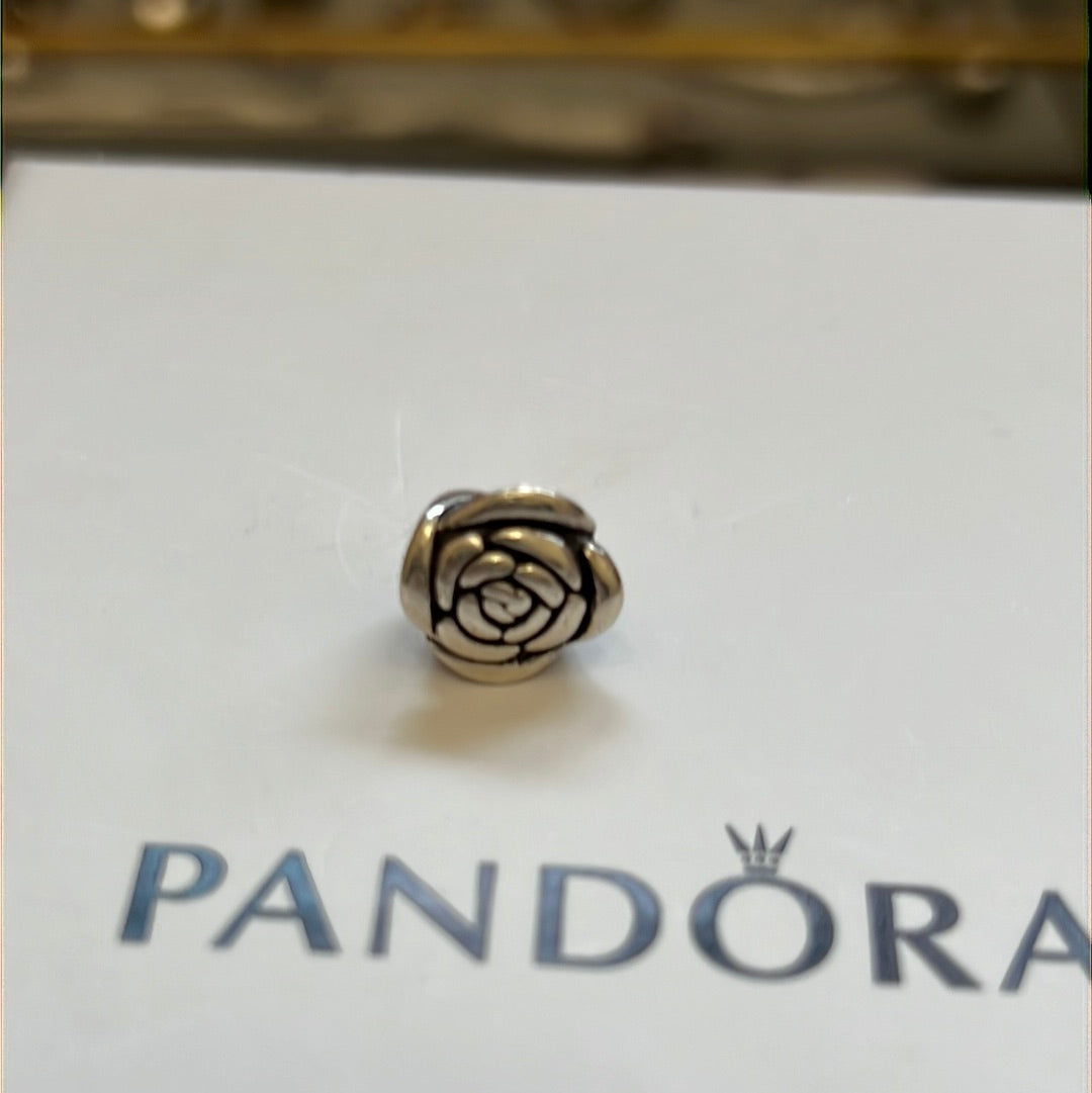 Genuine Chamilia Rose Flower Charm