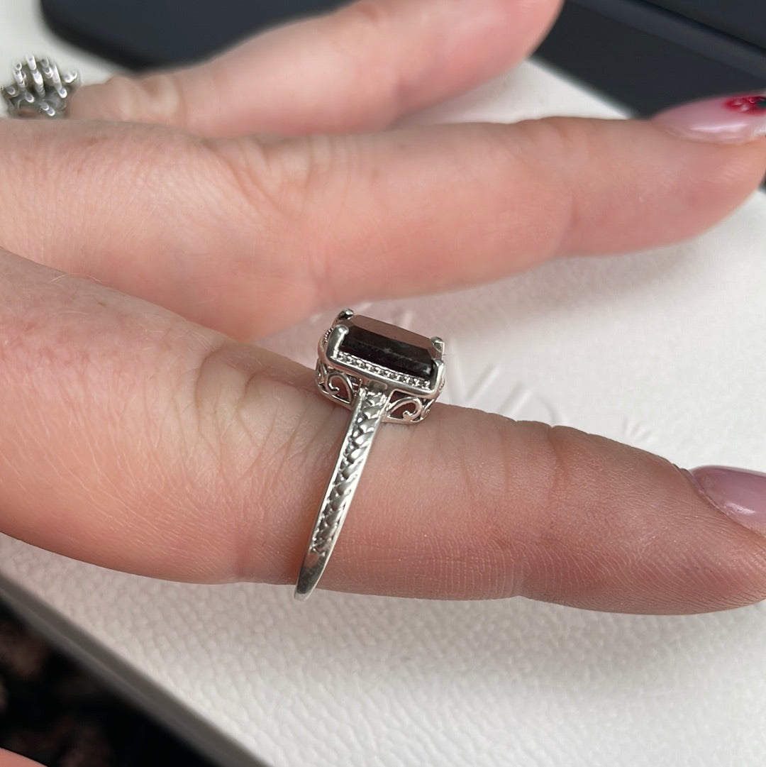 Unbranded But Beautiful Brown Stone Ring 54