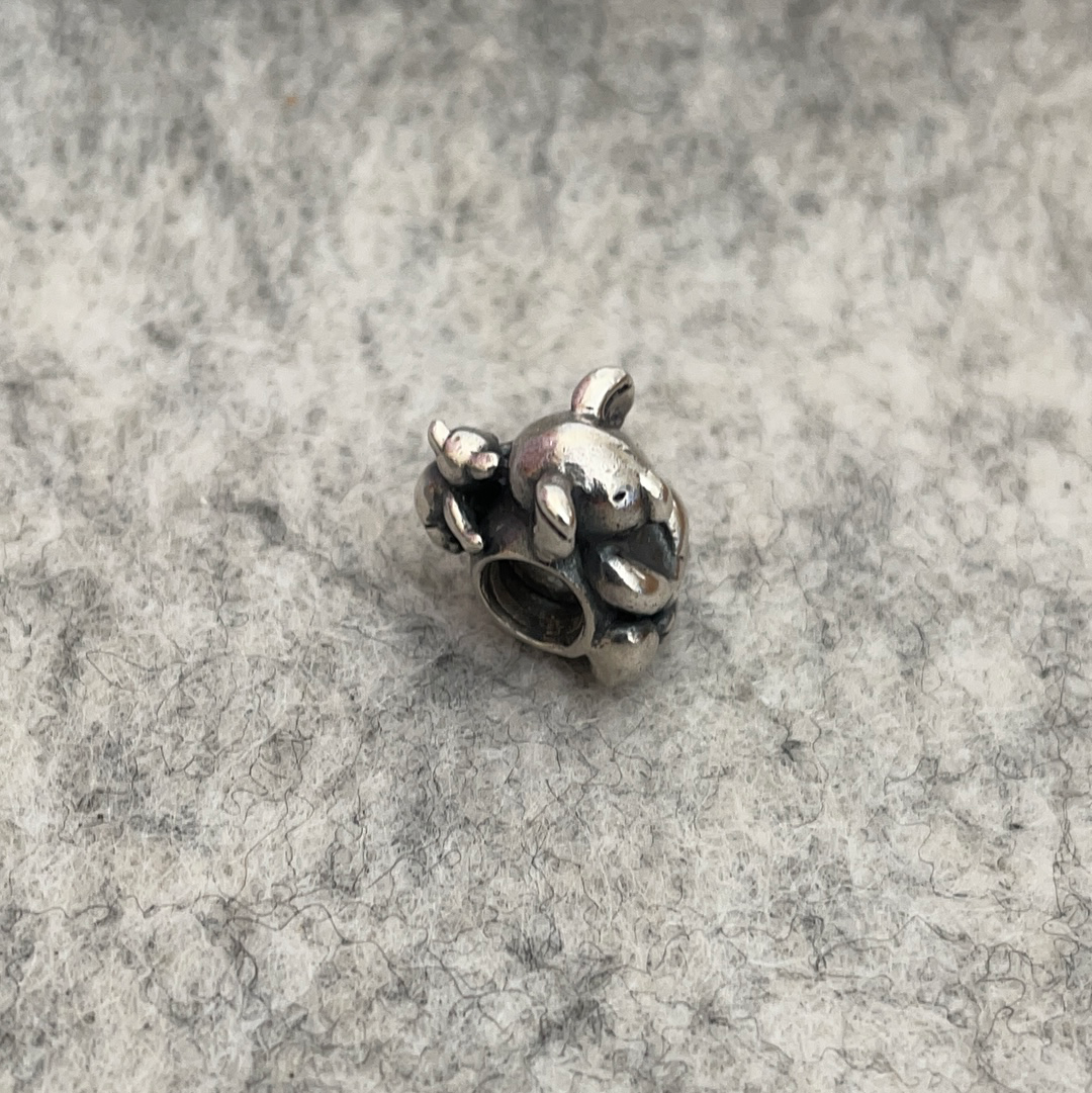 Genuine Chamilia Koala Bear Charm with Baby on Her Back BEAUTIFUL Charm