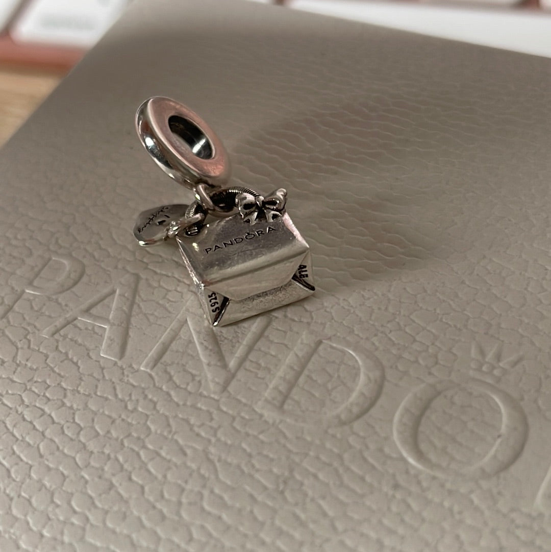 Genuine Pandora New Style Shopping Bag Charm Dangle