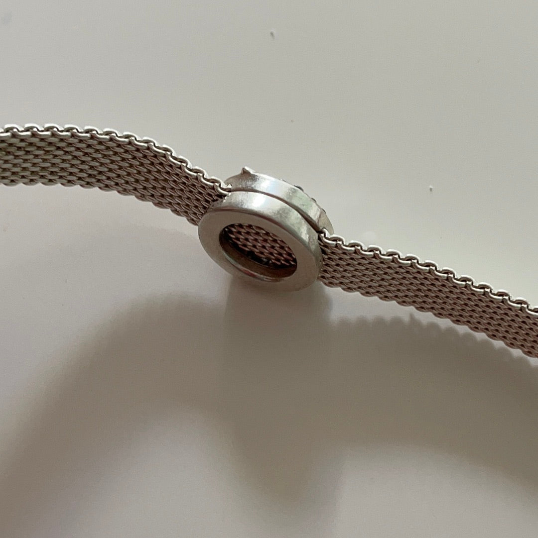 Genuine Pandora Sparkle Heart with Arrow CZ Reflexions Charm Clip