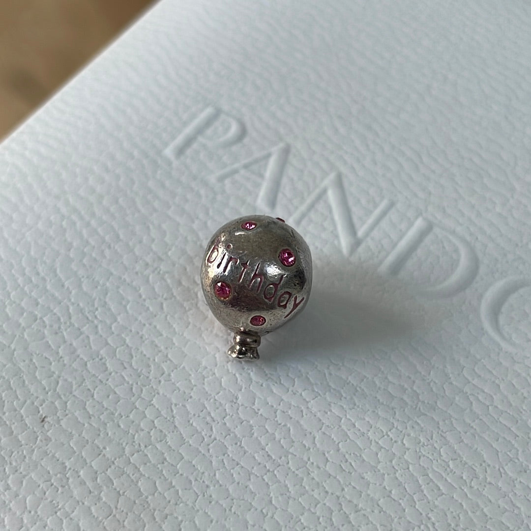 Genuine Chamilia Happy Birthday Balloon Charm