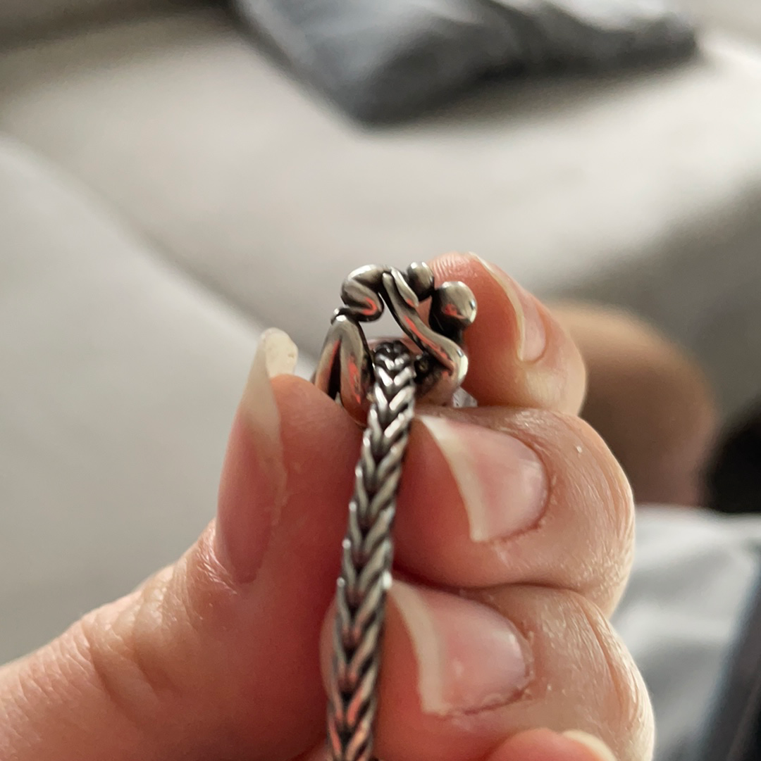 Genuine Trollbeads Maternal Love Mother and Child  Charm