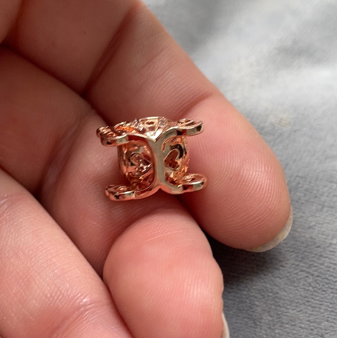 Genuine Pandora Rose Gold Disney Princess Cinderella Carriage