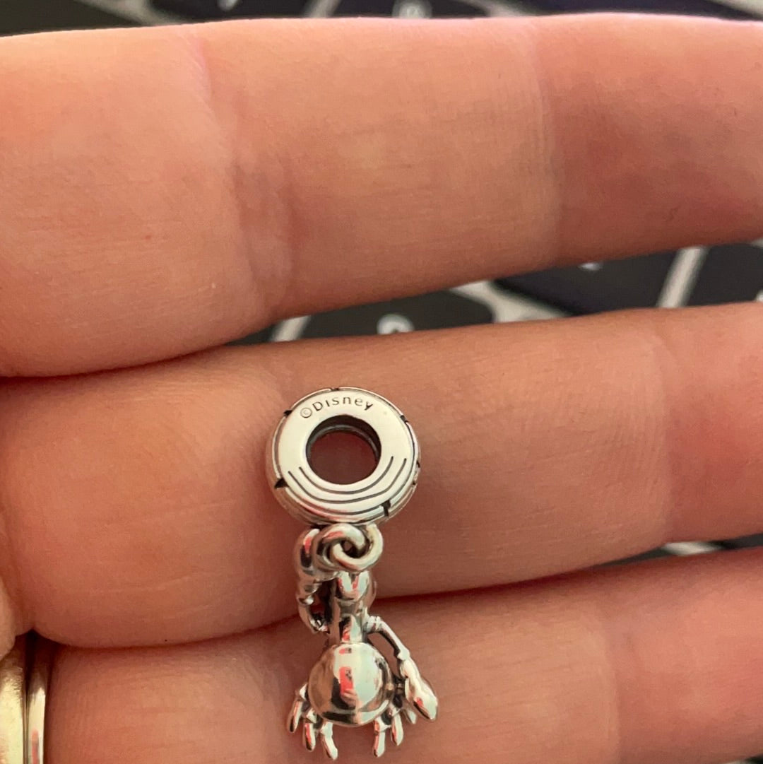 Genuine Pandora Little Mermaid Sebastian Crab Dangle Charm